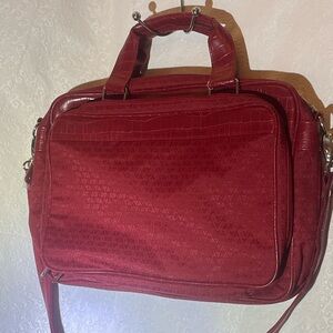 Airline Travel Bag Red NWOT
